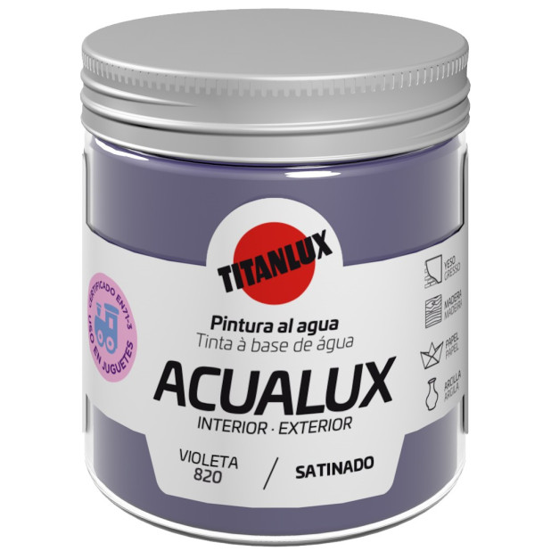 ACUALUX SATINADO VIOLETA 75ML