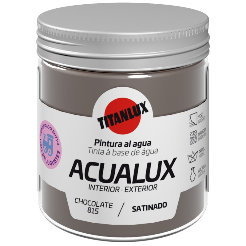 ACUALUX SATINADO CHOCOLATE 75ML