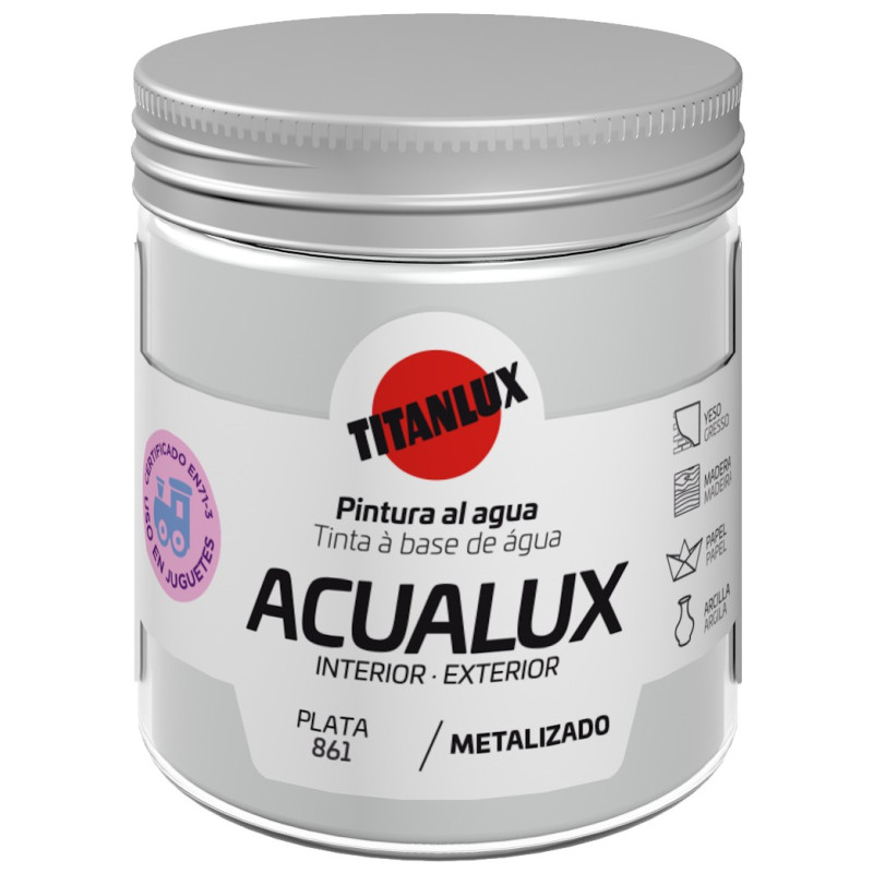 ACUALUX METAL. PLATA 75ML