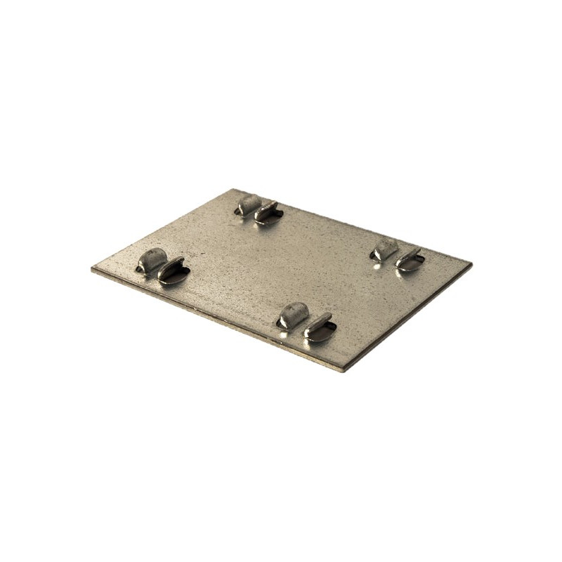 PLETINA DE UNION 80x52x12 GALVANIZADO