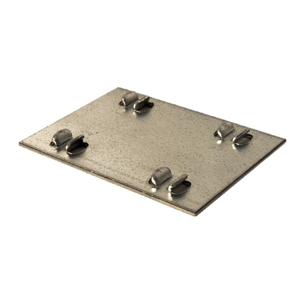PLETINA DE UNION 80x52x12 GALVANIZADO