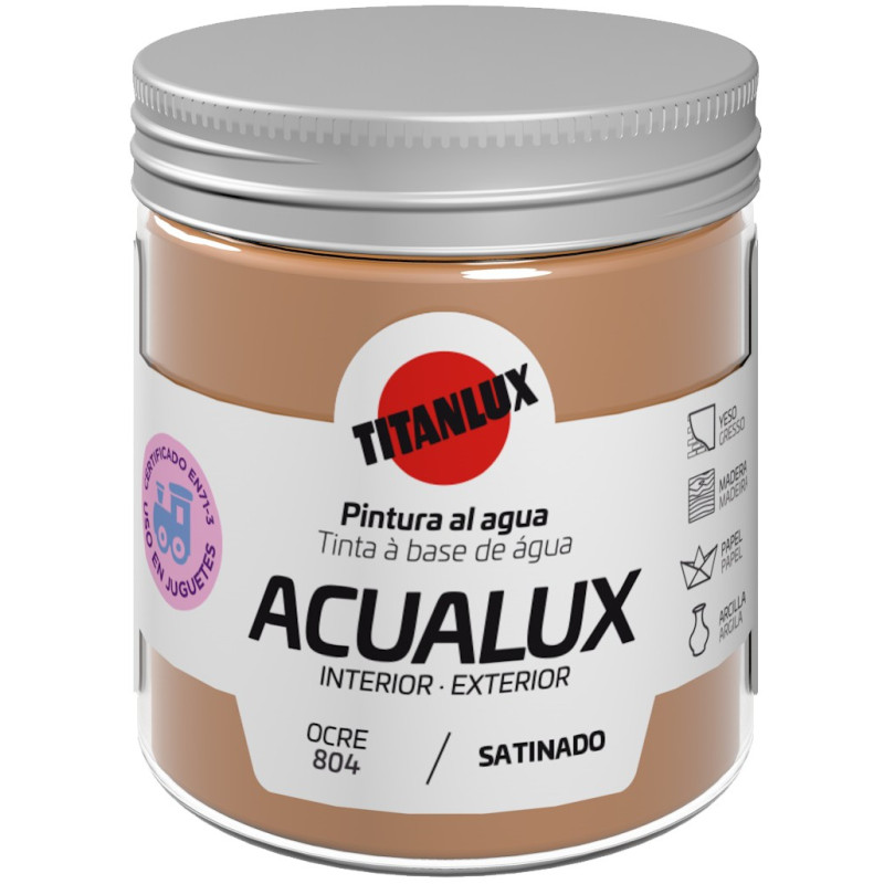 ACUALUX SATINADO OCRE 75ML
