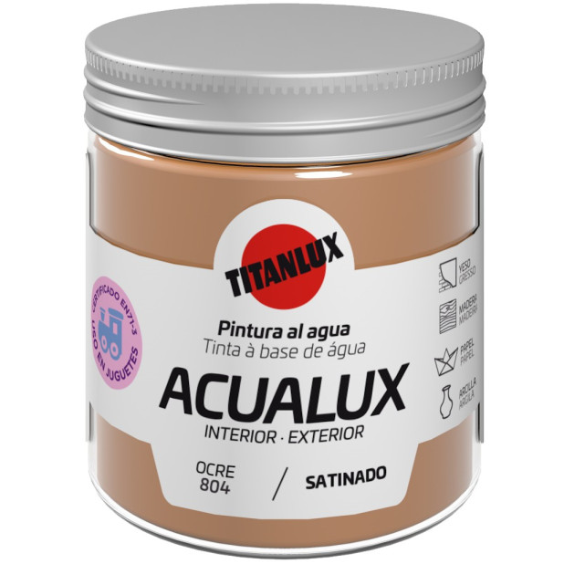 ACUALUX SATINADO OCRE 75ML