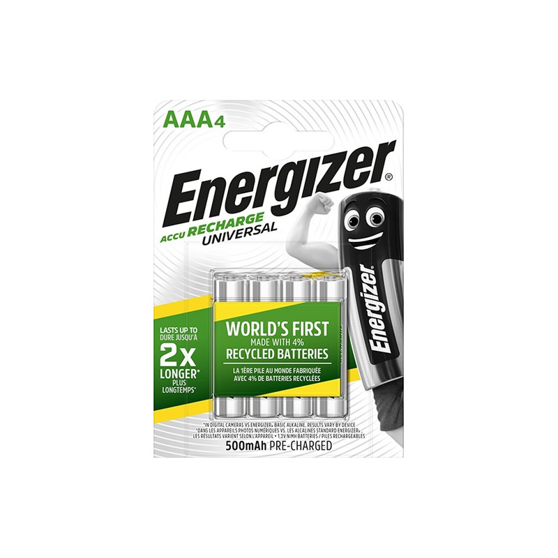 PILA RECARGABLE HR 3 AAA 500MAH B14 UNIVERSAL