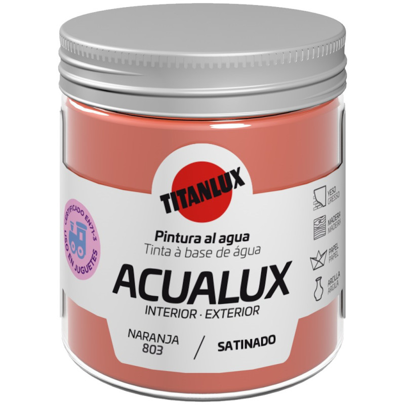 ACUALUX SATINADO NARANJA 75ML