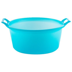 BARREÑO POLIETILENO AZUL 33CM 7LTS