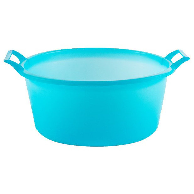 BARREÑO POLIETILENO AZUL 33CM 7LTS