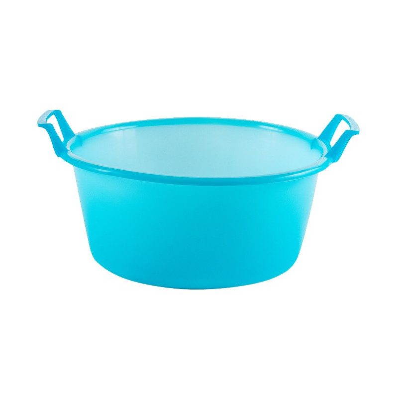 BARREÑO POLIETILENO AZUL 35CM 9LTS