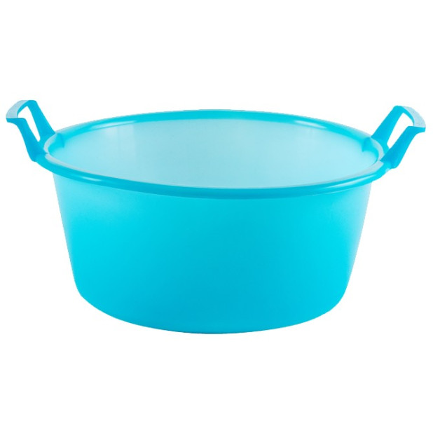 BARREÑO POLIETILENO AZUL 35CM 9LTS
