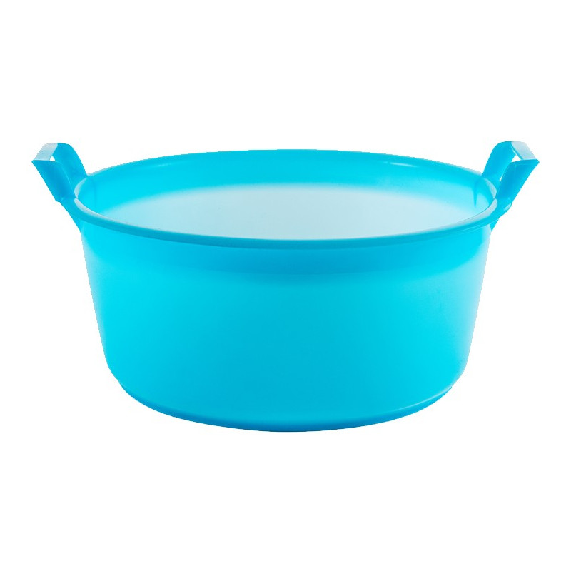 BARREÑO POLIETILENO AZUL 40CM 14LTS