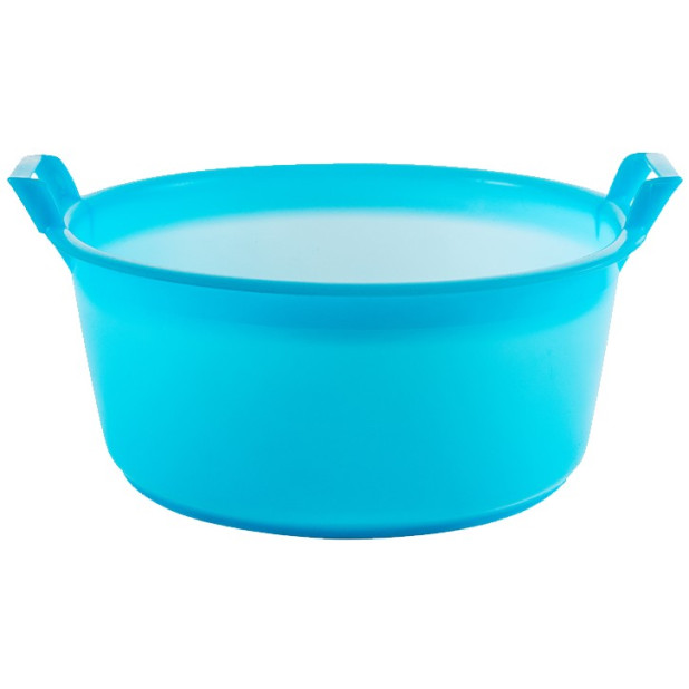 BARREÑO POLIETILENO AZUL 40CM 14LTS