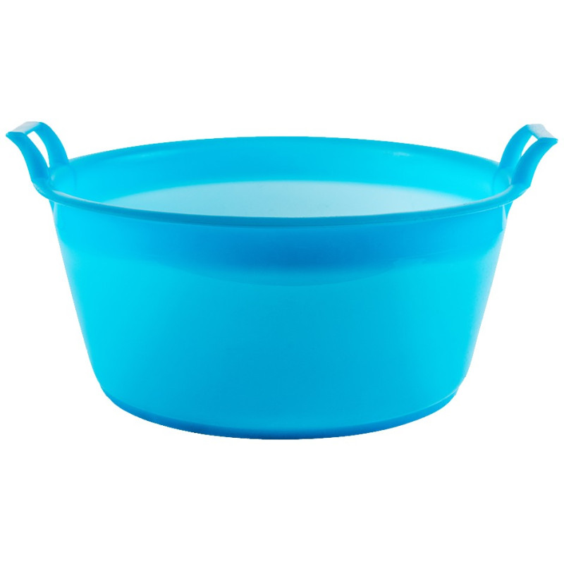 BARREÑO POLIETILENO AZUL 50CM 28LTS