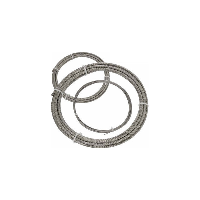 CABLE INOX 7x7 2MM 25MTS.