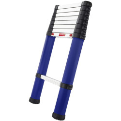 ESCALERA TELESCOP. 1TRAMO TELESTEPS L.AZUL 2,6MTS