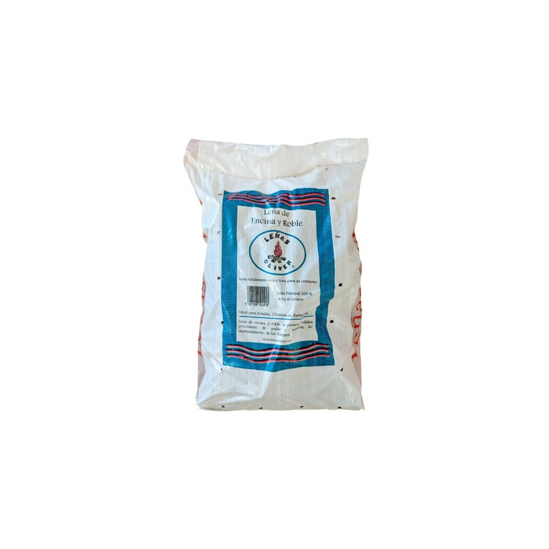 SACO LEÑA ENCINA Y ROBLE 14KG