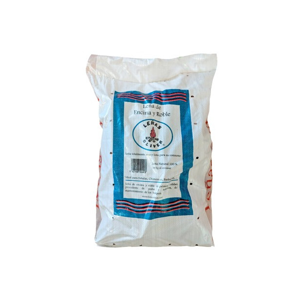 SACO LEÑA ENCINA Y ROBLE 14KG