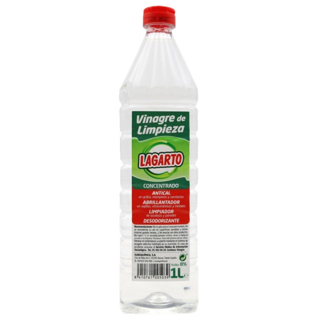 VINAGRE DE LIMPIEZA LAGARTO 1L.