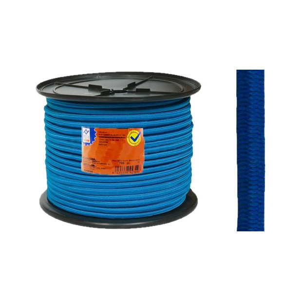 GOMA ELASTICA 6MM 200MTS. (MTS) AZUL