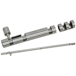 CERROJO CILINDRICO A.INOX 300x12mm.