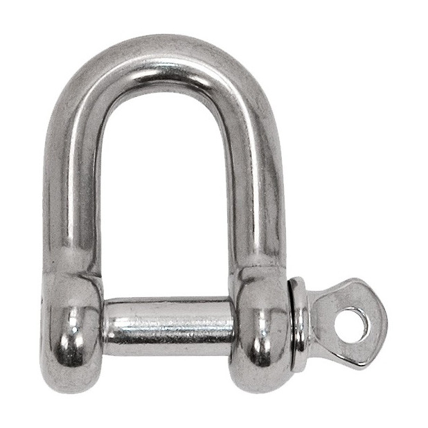 GRILLETE RECTO 6MM 1PZAS. INOX