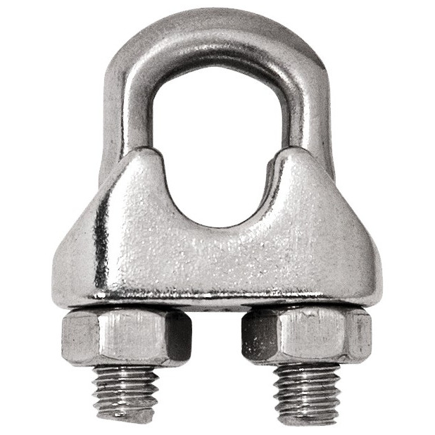 SUJETACABLE DIN 741 M-6 1PZAS. INOX