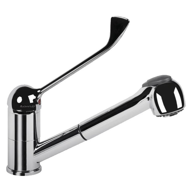 GRIFO MONOMANDO REPISA CAÑO GIRATORIO Y MANETA MEDICAL