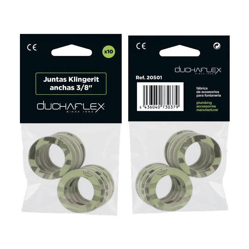 JUNTAS ANCHAS KINGLERIT 42x33x1MM SKIN 10UDS.