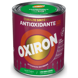 OXIRON ESMALTE LISO BRILLANTE VERDE PRADERA 750ML