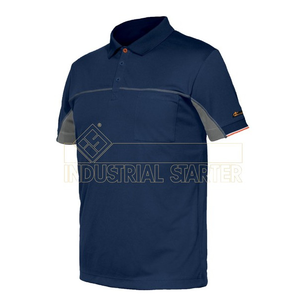 POLO EXTREME 8825B MANGA CORTA AZUL T.XL