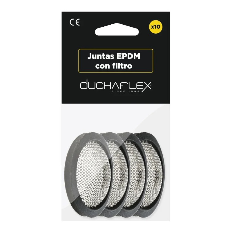 JUNTAS GOMA PLANAS CON FILTRO 3/4" 24x19,3x2,5MM  SKIN 4UDS.