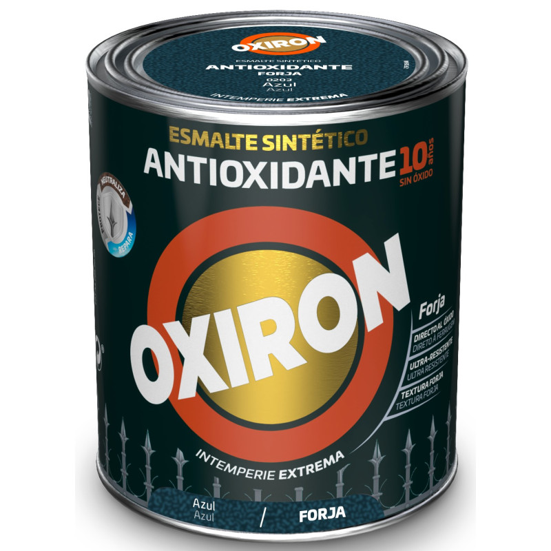 OXIRON ESMALTE FORJA AZUL 750ML