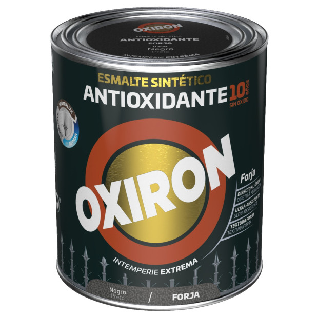 OXIRON ESMALTE FORJA NEGRO 750ML