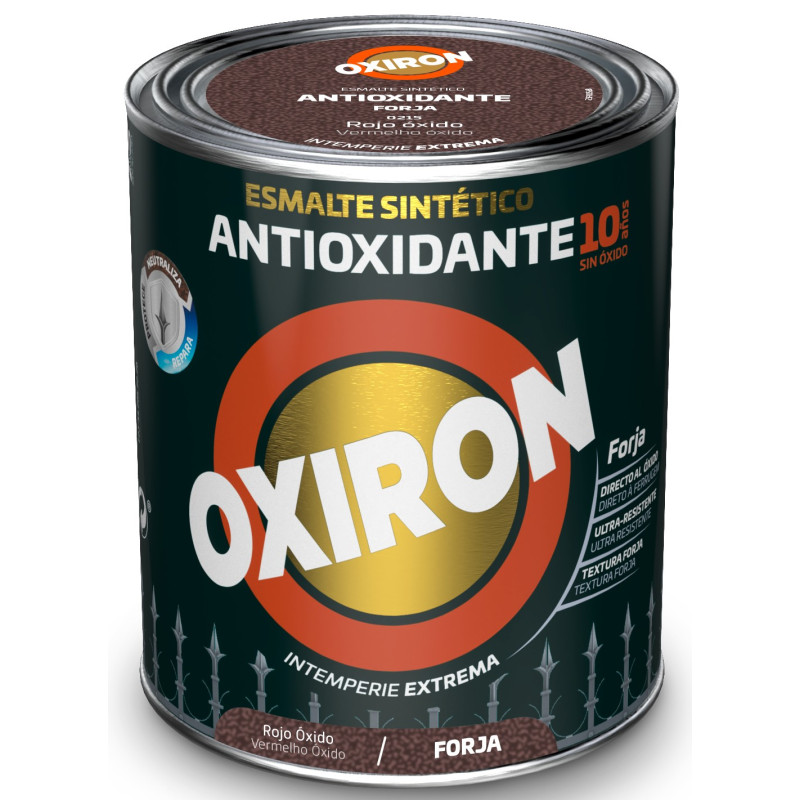 OXIRON ESMALTE FORJA ROJO OXIDO 750ML