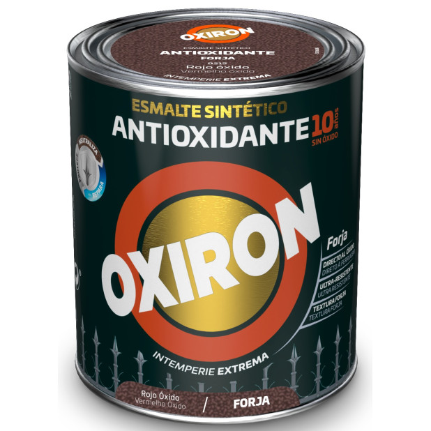 OXIRON ESMALTE FORJA ROJO OXIDO 750ML