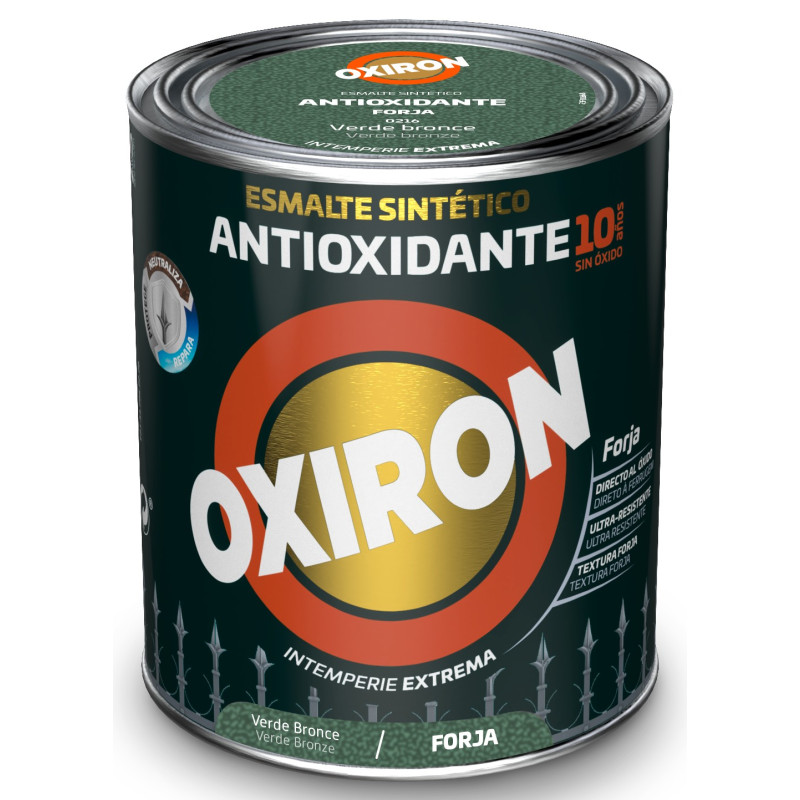 OXIRON ESMALTE FORJA VERDE BRONCE 750ML