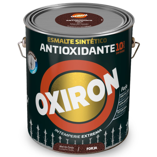 OXIRON ESMALTE FORJA MARRON OXIDO 4L