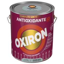 OXIRON ESMALTE LISO BRILLANTE GRIS PERLA 4L