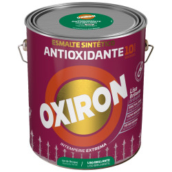 OXIRON ESMALTE LISO BRILLANTE VERDE BOSQUE 4L