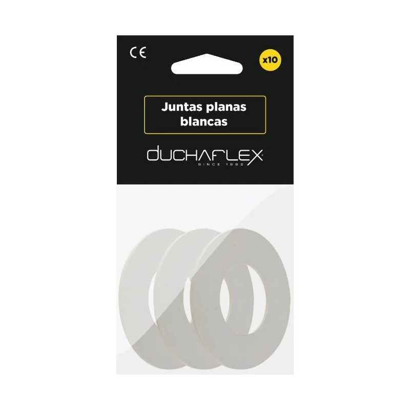 JUNTAS PLANAS BLANCAS 1" 1/2 70x45x2MM SKIN 4UDS.