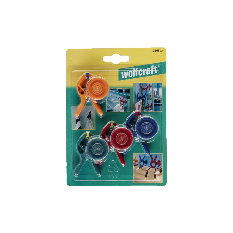 VENTOSA WC. CON 4 PINZAS
