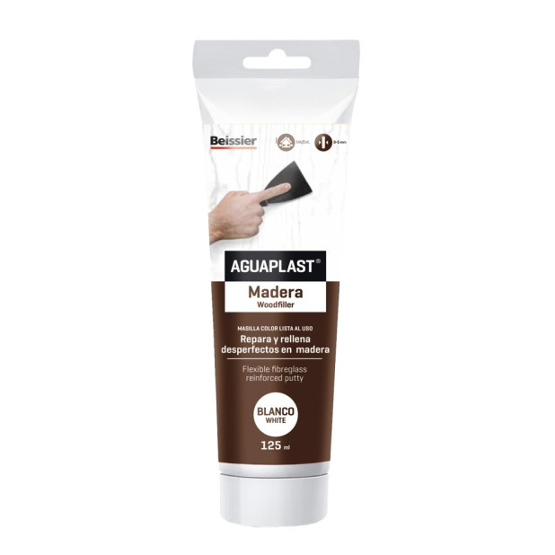 MASILLA PLASTICA BLANCO 125ML.