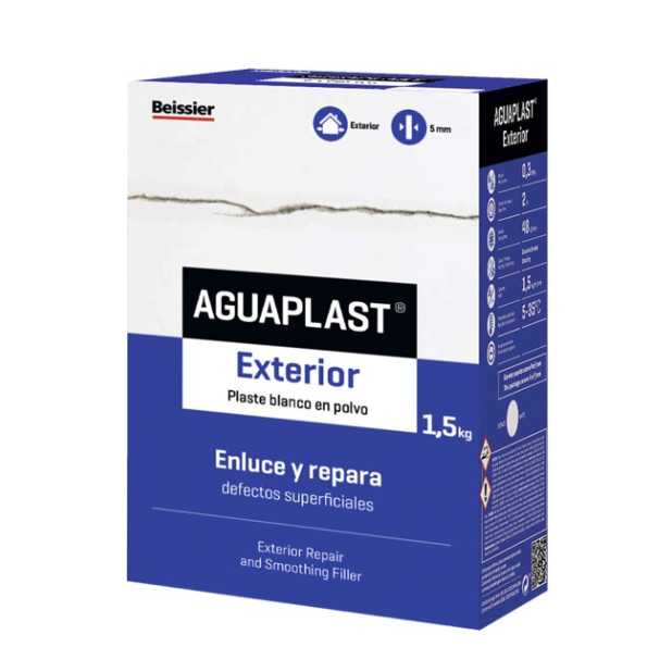 AGUAPLAST EXTERIOR EN POLVO 1,5KG.