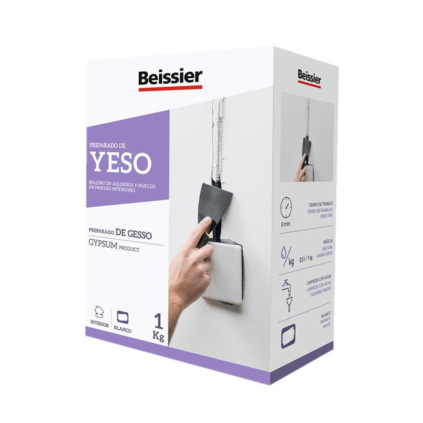 AGUAPLAST YESO PREPARADO 1KG.