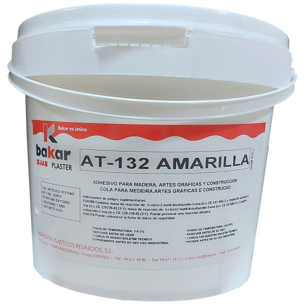COLA AMARILLA AT-132 6KG.
