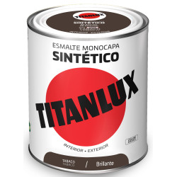 TITANLUX ESMALTE SINTETICO TABACO BTE 750ML