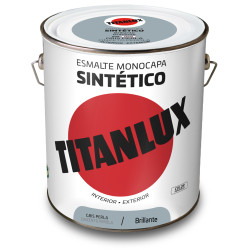 TITANLUX ESMALTE SINTETICO GRIS PERLA 4L