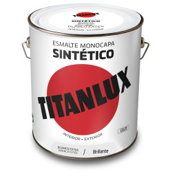 TITANLUX ESMALTE SINTETICO BLANCO EXTER 4L