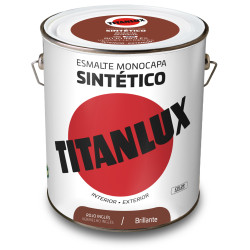 TITANLUX ESMALTE SINTETICO ROJO INGLES 4L