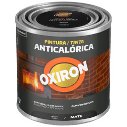 PINTURA ANTICALORICA NEGRO MATE 250ML