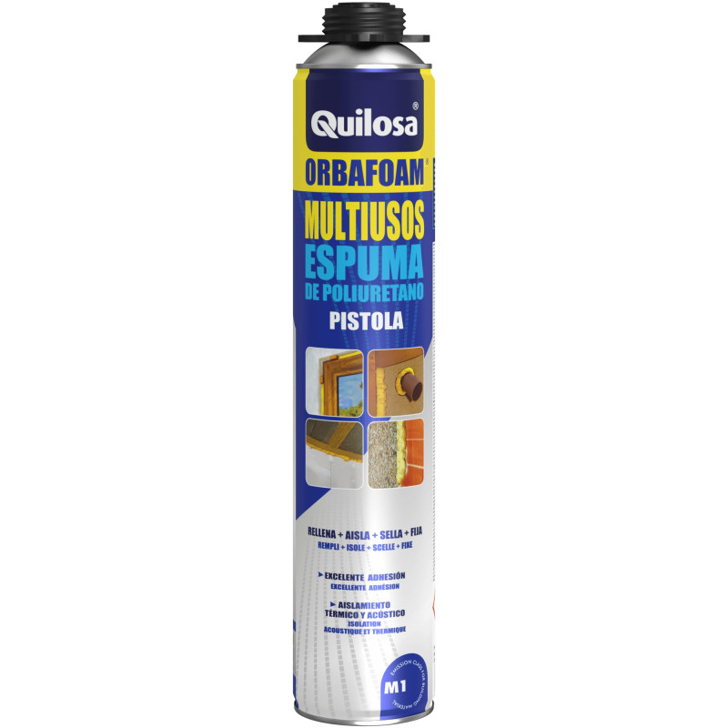 ESPUMA PU PISTOLA ORBAFOAM MULTIUSOS 700ML.